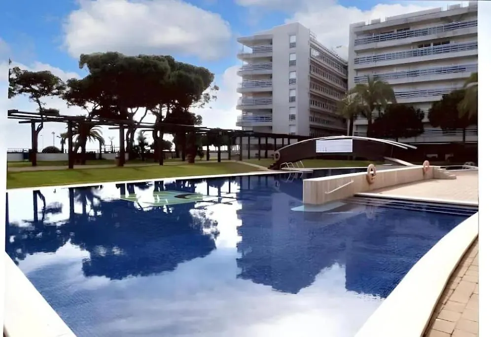 Unique Apartment With Direct Sea View Along The Beach In S'Abanell Central Park בלאנס